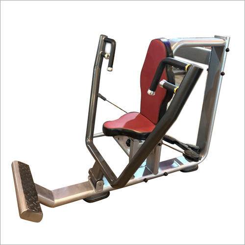 Chest Press Machine - High-Quality Rubber and Steel , Adjustable for Strength Gain and Muscle Toning