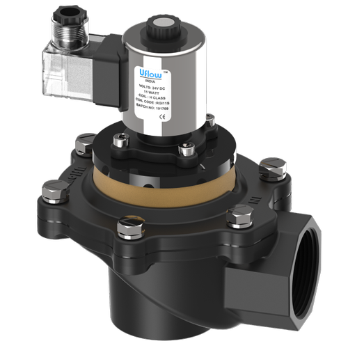 Direct Acting Solenoid Valves - Brass 1/4" Direct Acting Gang Valve 8 Station With Nc Configuration, Led Notification | 12-month Warranty, High Pressure Range, Customizable Options