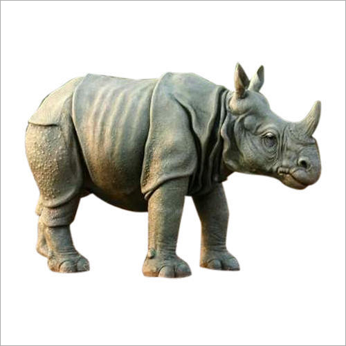 FRP राइनो प्रतिमा