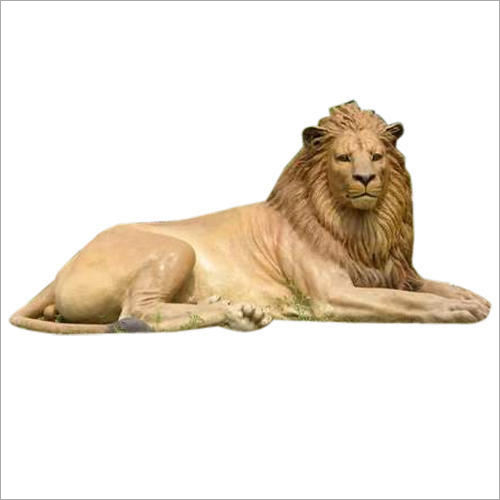 FRP शेर की मूर्ति