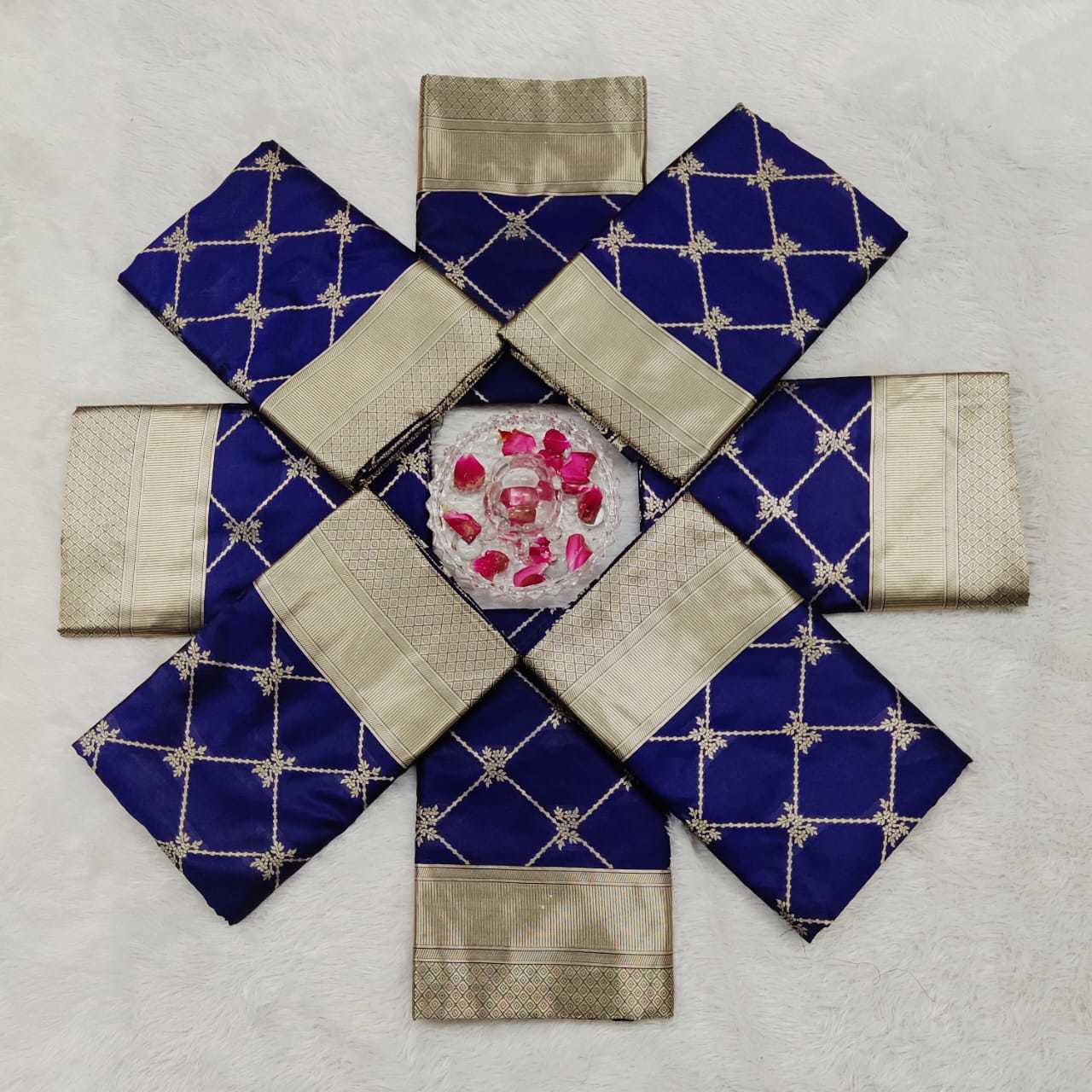 Ladies Designer Saree - Soft Lichi Silk Fabric, Multi Colour With Beautiful Rich Pallu And Jacquard Work, Perfect For Traditional Occasions