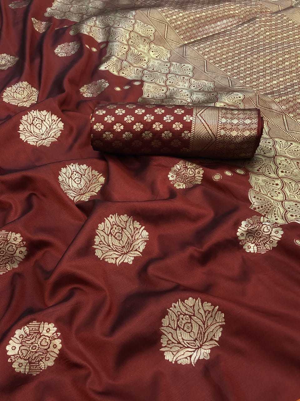 Multi Colour Ladies Linen Saree