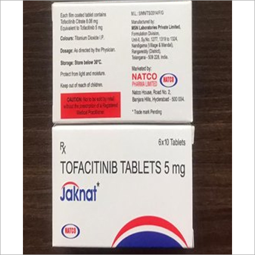 Jaknat 5 Mg (Tofacitinib) General Medicines