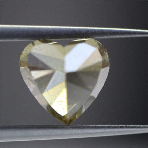 Fancy Yellow Chameleon Heart Diamond