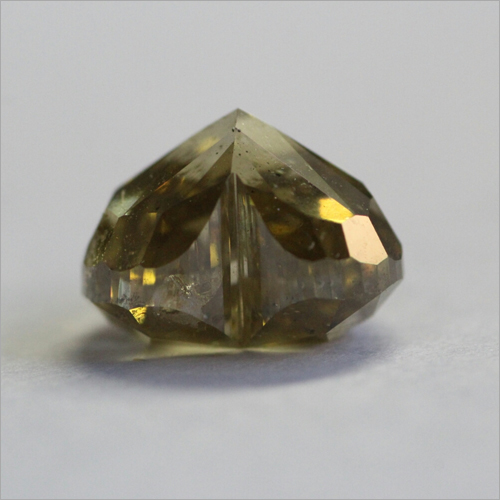 Fancy Yellow Chameleon Heart Diamond