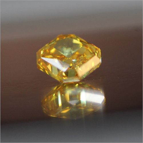 Natural Fancy Deep Orange Yellow Diamond - Cushion Cut, Very Good Cut | Deep Orange Yellow Color