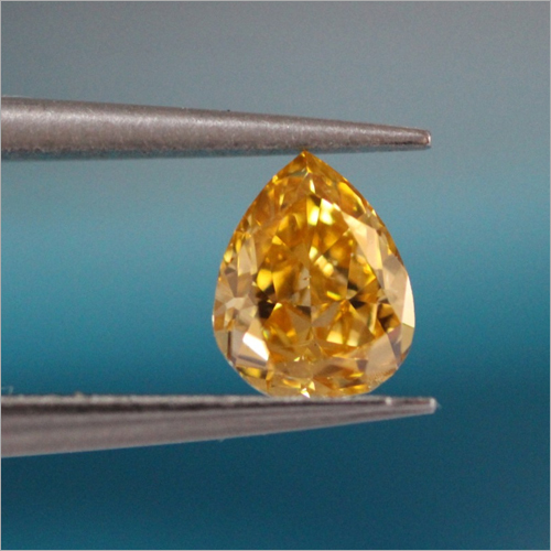 Natural Fancy Intense Orange Yellow Diamond Very Good