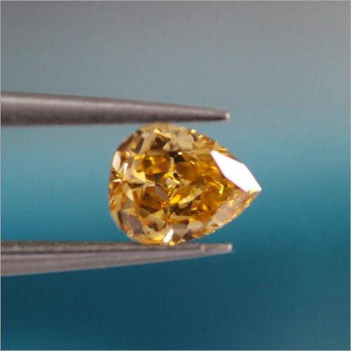 Natural Fancy Intense Orange Yellow Diamond Very Good