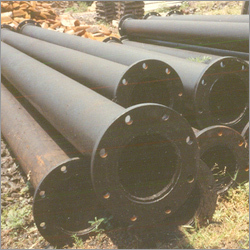 Ductile Iron Round Pipe - Color: Black