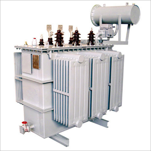 Power Transformer - Mild Steel, Oil Cooled, 50Hz Single Phase , High Efficiency, Automatic Operation, Painted Finish