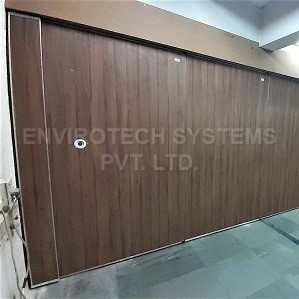 Acoustic Sliding Folding Partition - Mdf, 2m-6m Height, 85/100mm Thick | Double Pvc Seals, 450kg/m Load Limit, Custom Colors Available