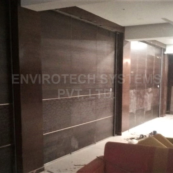 Semi Automatic Sliding Folding Partitions Density: 48/96 Kilogram Per Cubic Meter (Kg/m3)