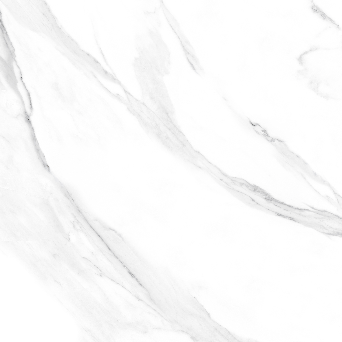 Whites Thasos Statuario Polished Glazed Porcelain Vitrified Tiles
