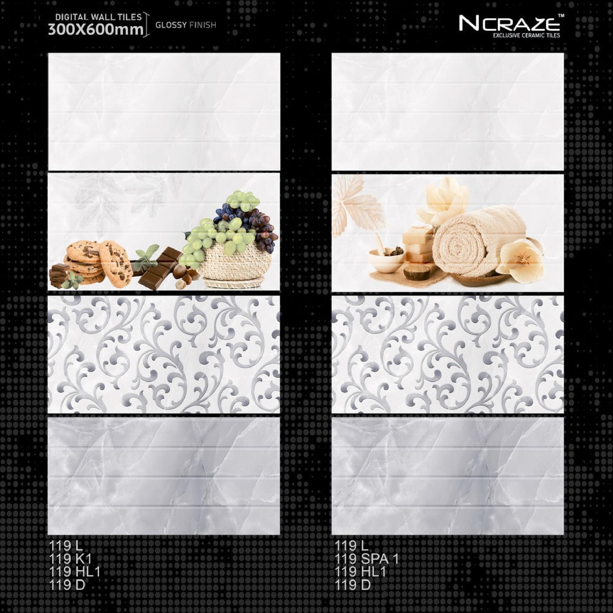 Light Color Ceramic Wall Tiles Grade: Aaa