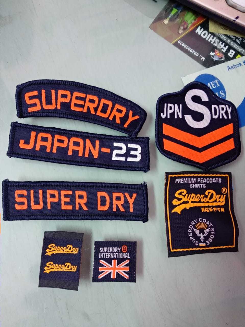 Embroidery Label - Custom Fabric Quality, Various Sizes & Colors | Ideal For Branding And Decorative Labeling