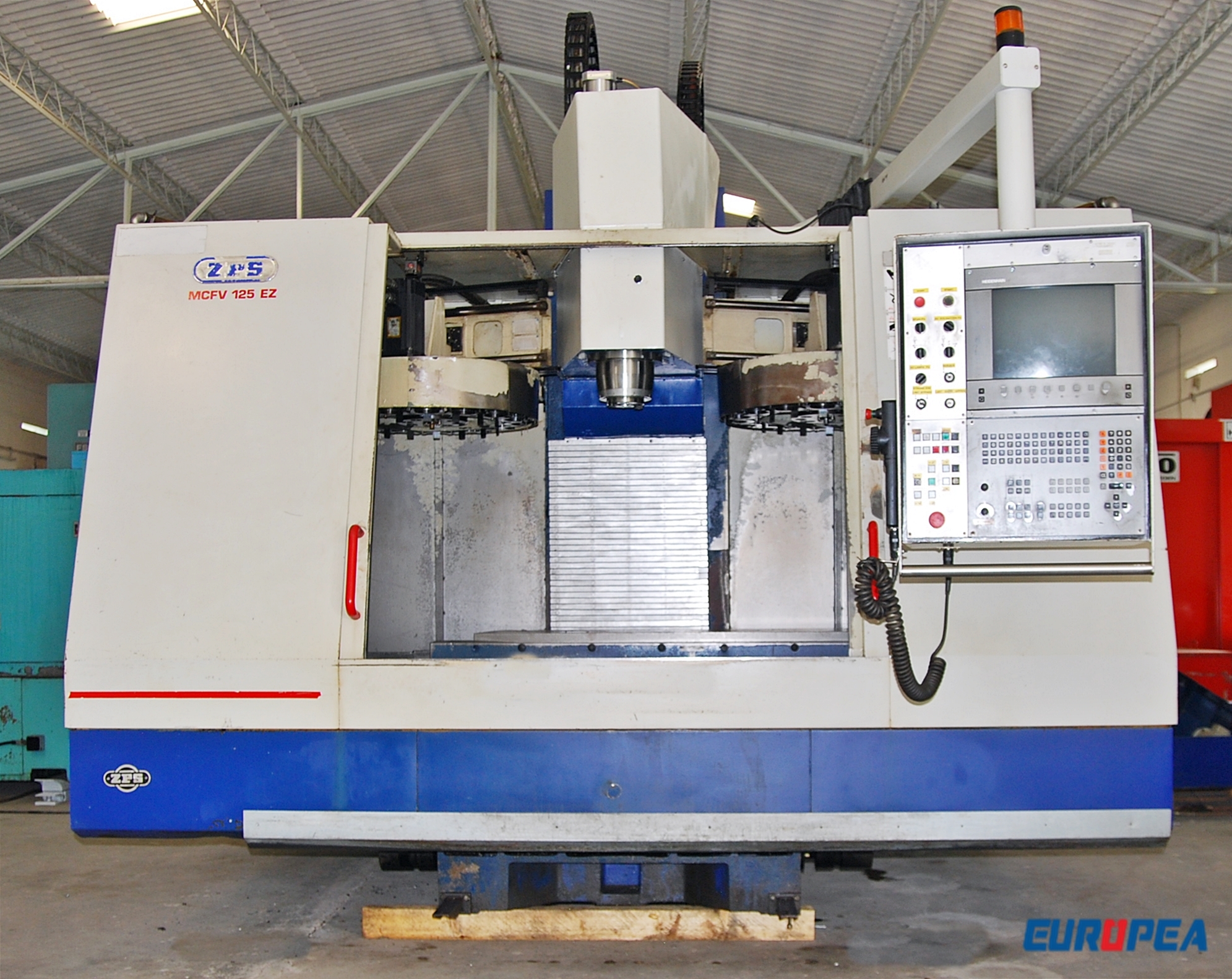 Zps Mcfv 125ez Vertical Machining Center Dimension(l*w*h): 3200 X 2215 X 3520 Millimeter (Mm)