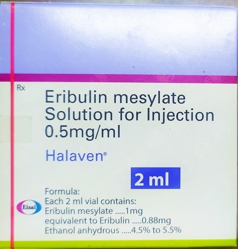 Eribulin Mesylate Solution For Injection