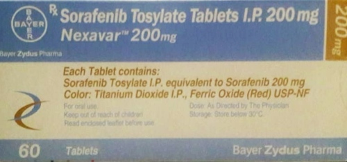 Sorafenib Tosylate Tablets I.P.200 Mg
