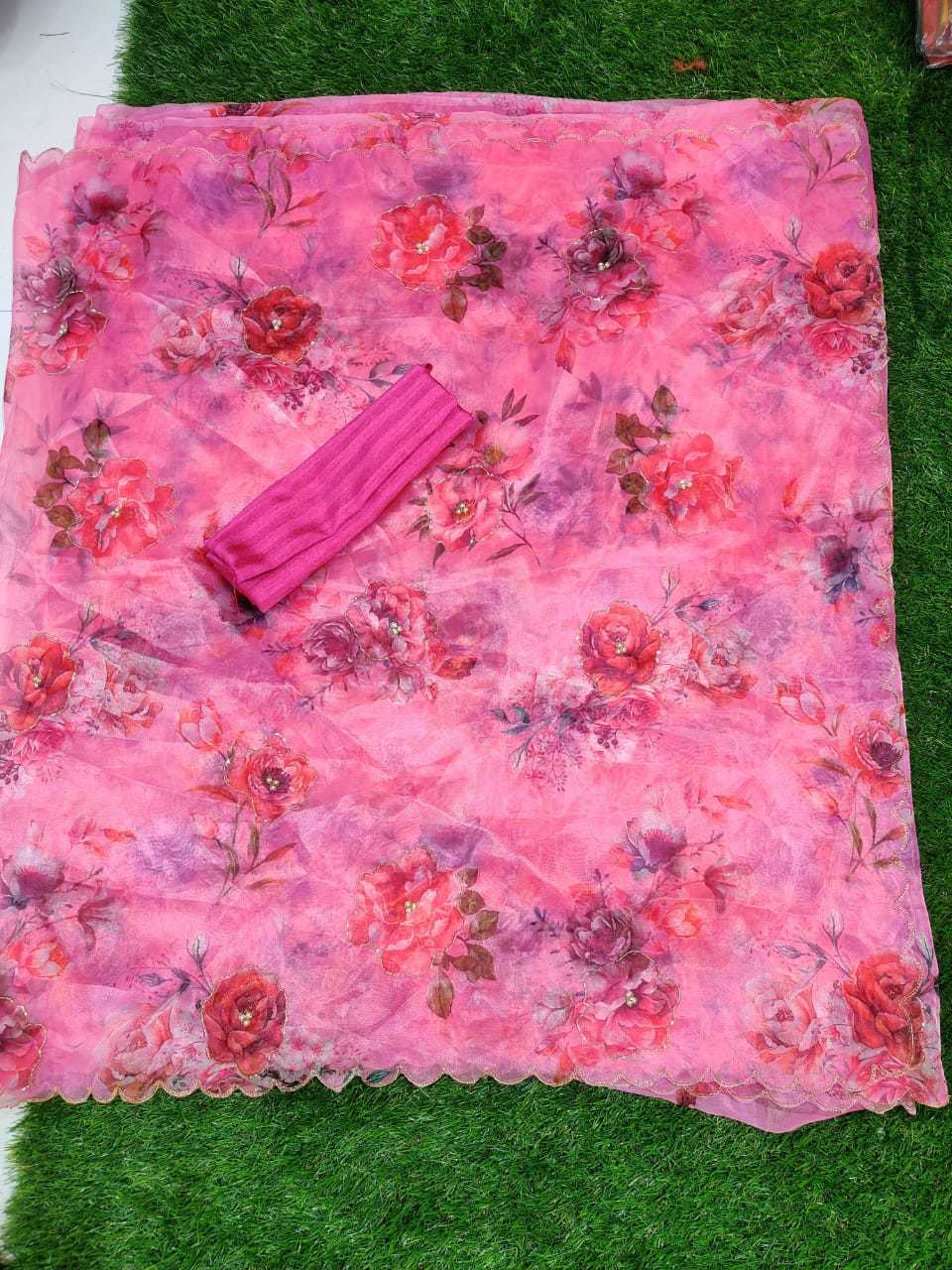 Ladies Pure Kanchipuram Saree - Handcrafted Multi-color Design , Traditional Bollywood Style For All Seasons