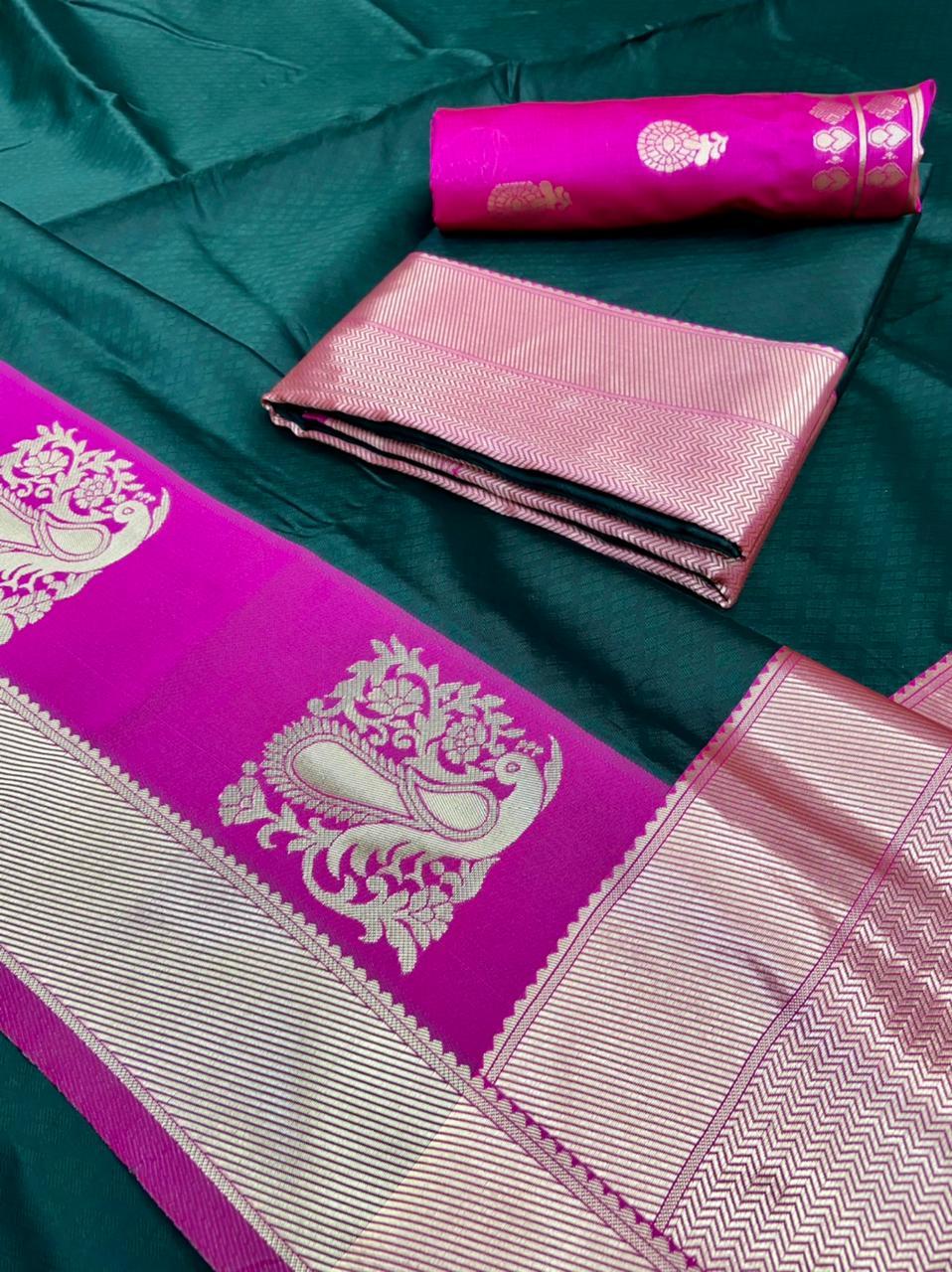 Multi Colour Ladies Designer Silk Saree
