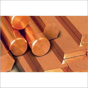 Copper Bars - High Grade Copper Metal, Different Thickness Available (mm), Copper Color, Rigid Hardness, Polished Surface Treatment