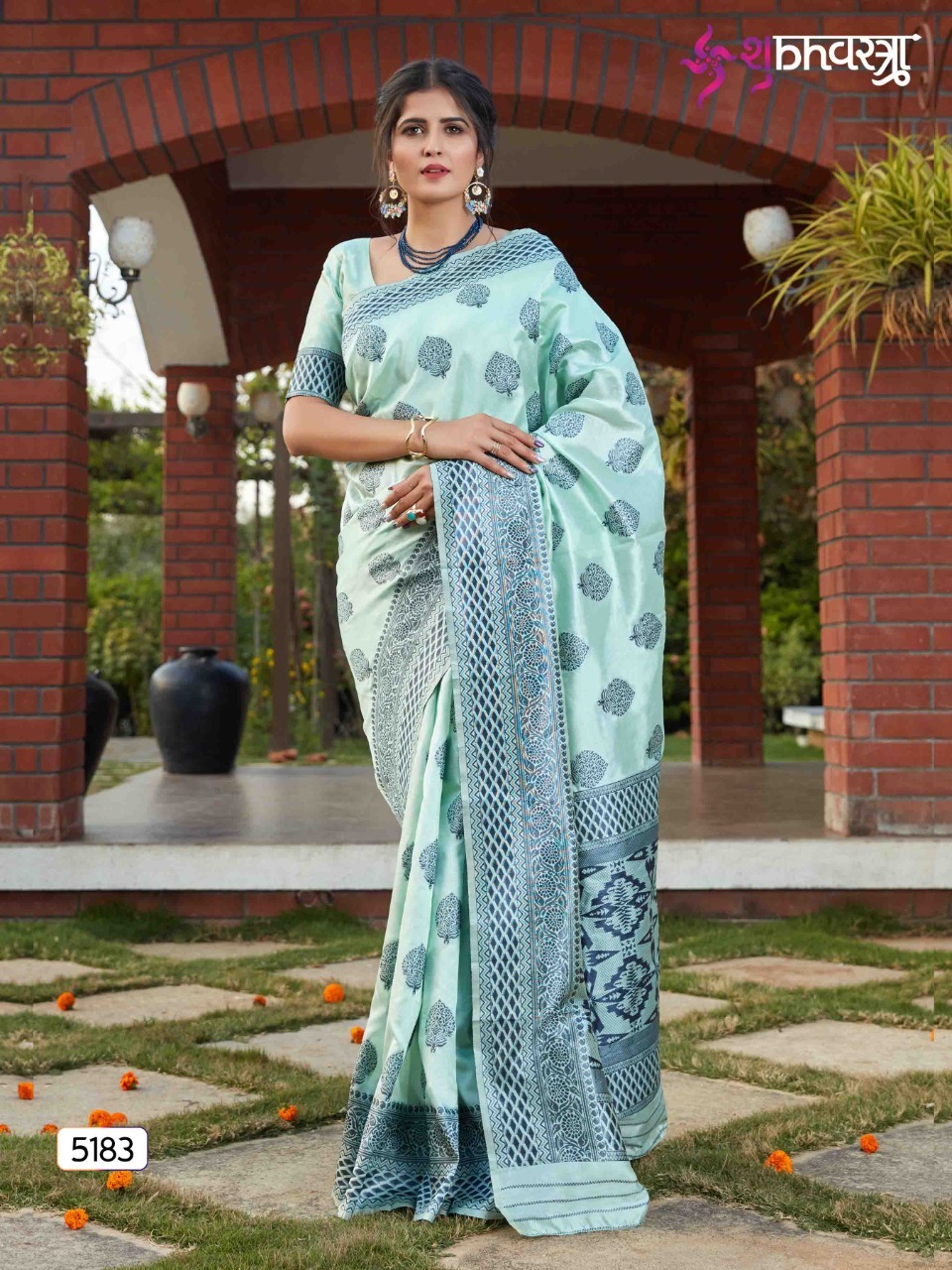 Multi Color Shubh Vastra Royal Vol 2 Banarasi Silk Saree Catalog