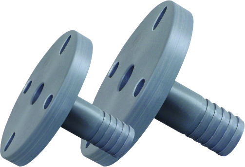 Gray Pp Hose Nipples (Flange End Type )