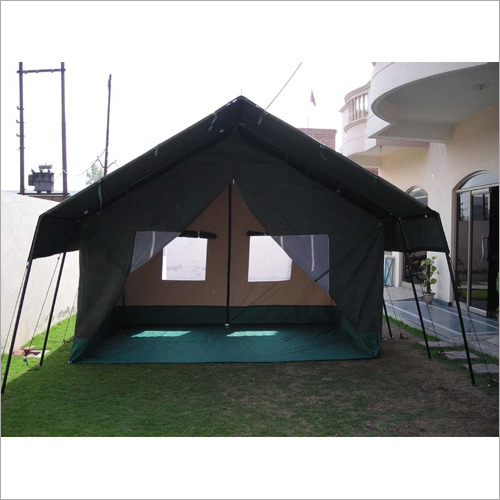 Black & Green Army Tents