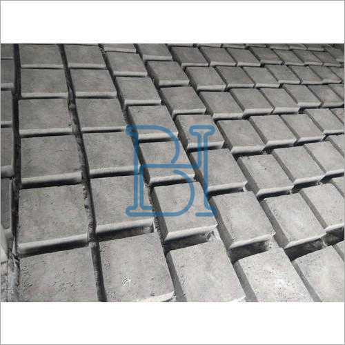 RCC Blocks - High Grade Concrete, 12 In. x 4 In. x 2 In. | Durable, High Tensile Strength for Non-Loadbearing and Compound Walls