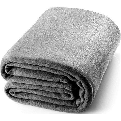 Handmade Relief Blanket - Mink Fur, Full Size, Grey | Stylish Design For Adults And Children, Perfect For Home Decor