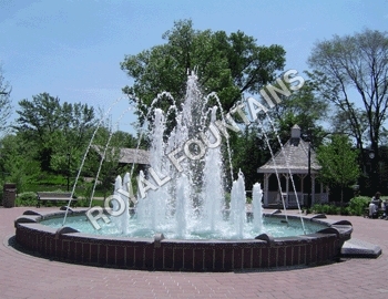 कंक्रीट वाटर फाउंटेन