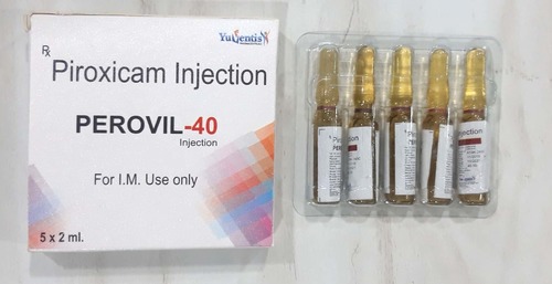 Piroxicam 20mg Ip + बेंज़िल अल्कोहल Ip 2% V/v, इथेनॉल Ip 12.6%