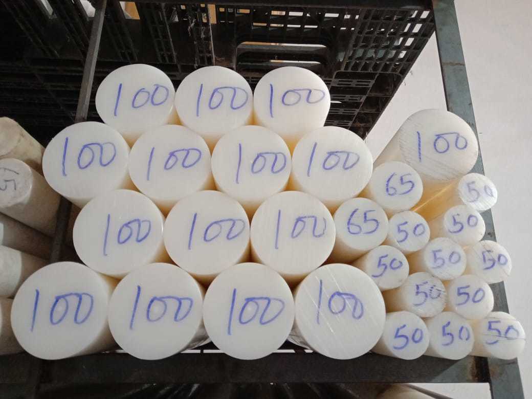 Hdpe, Pp, Nylon Rods - Various Sizes, Smooth White Finish | ±0.05 Mm Tolerance, Density 0.94-0.96 G/cm³