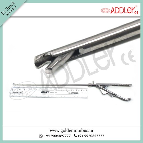 Steel Brand New Addler Laparoscopic Needle Holder Self Riding Ethicon Type 5Mm X 330Mm