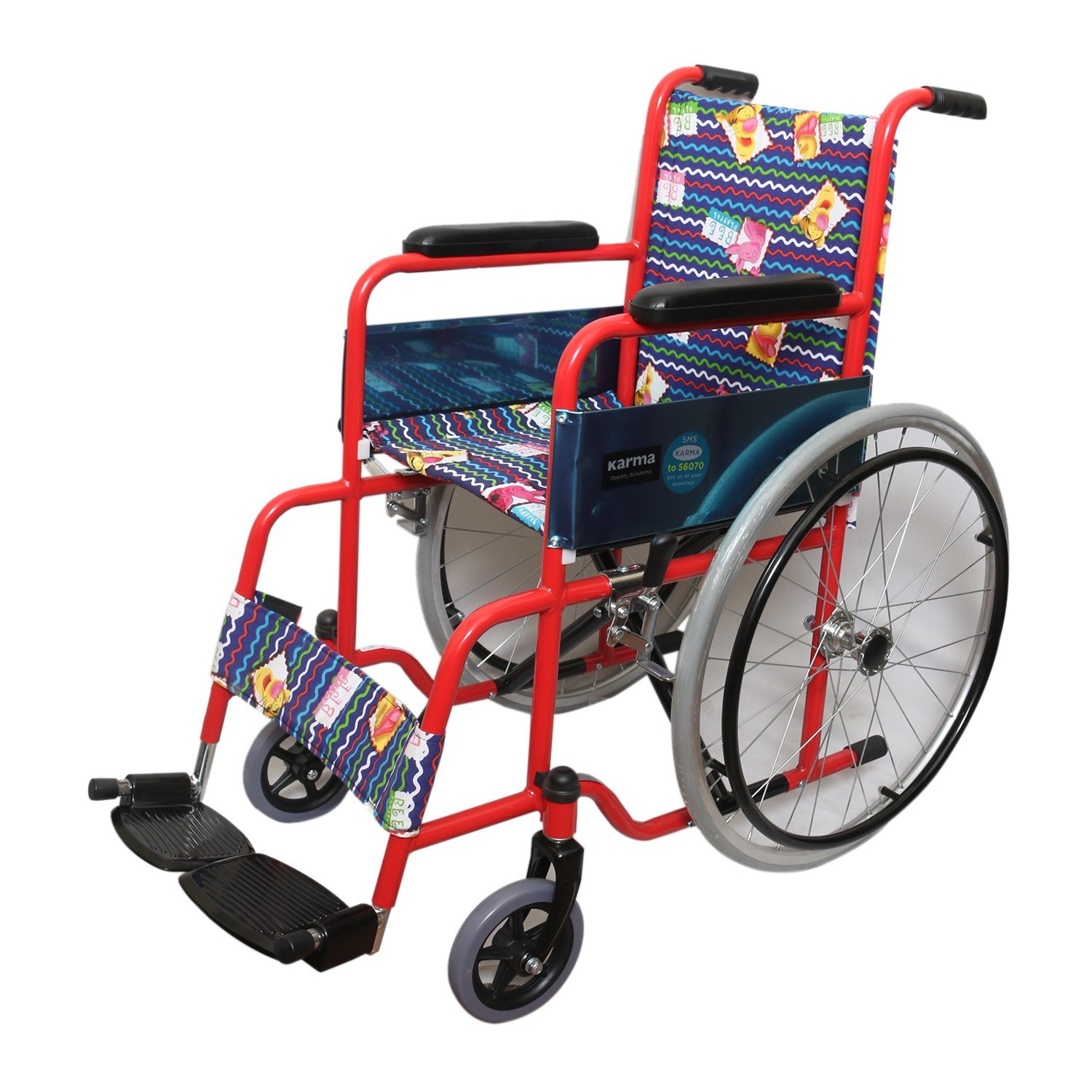 Karma Stainless Steel Children Wheel Chair