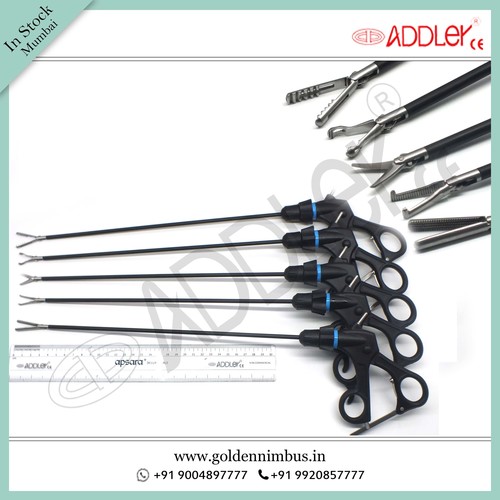 Steel Brand New Addler Laparoscopic & Endoscopic Grasper Set Of 5