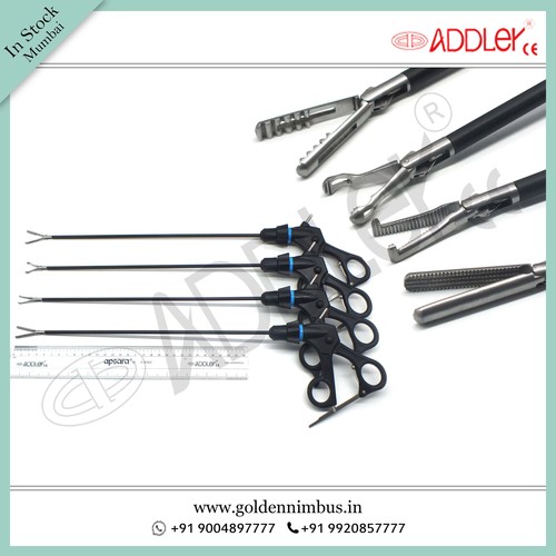 Brand New Addler Laparoscopic & Endoscopic Grasper Set Of 4Brand New Addler Laparoscopic & Endoscopic Grasper Set Of 4 Dimension(L*W*H): 5 X 5 X 10 Inch (In)