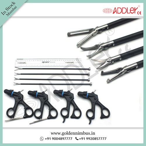 Brand New Addler Laparoscopic & Endoscopic Grasper Set Of 4 Dimension(L*W*H): 5 X 5 X 10 Inch (In)