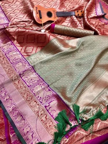 Traditional Banarasi Latest Silk Saree