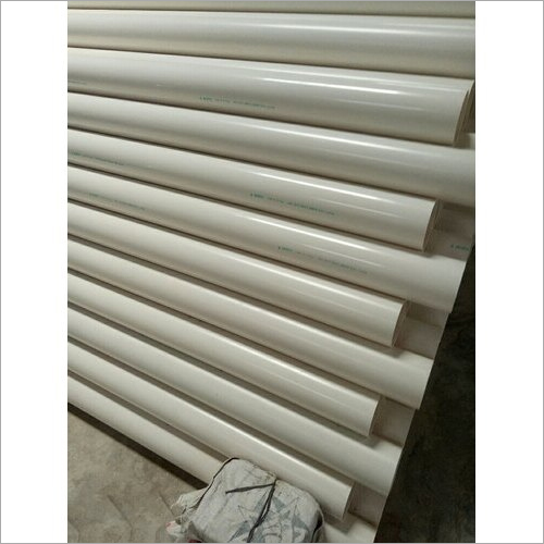 Pvc Water Pipe - Pvc Material, Various Diameters & Wall Thicknesses | White Color, 16 Bar Pressure Rating, 60â°c Temperature Rating, Customizable Lengths
