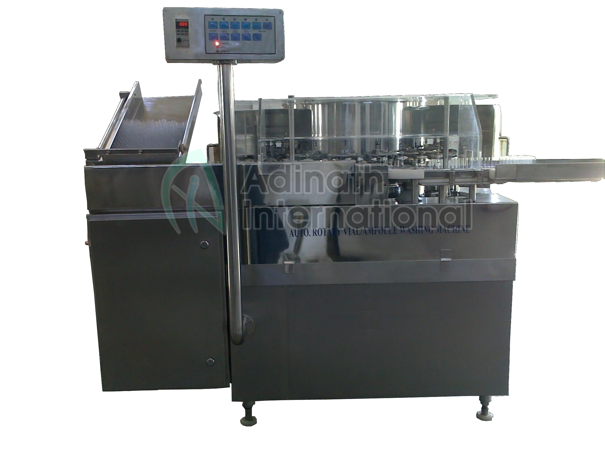 Silver Glass Ampoule Washing Machine For 1ml/ 2ml/ 3ml/ 5ml/ 10ml/ 20ml & 25ml Ampoules