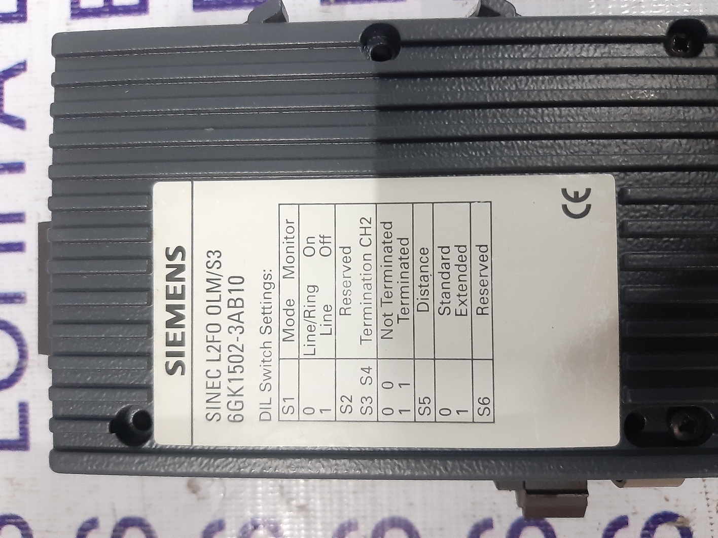 Siemens Simatic Net Optical Link Module 6gk1502-3ab10