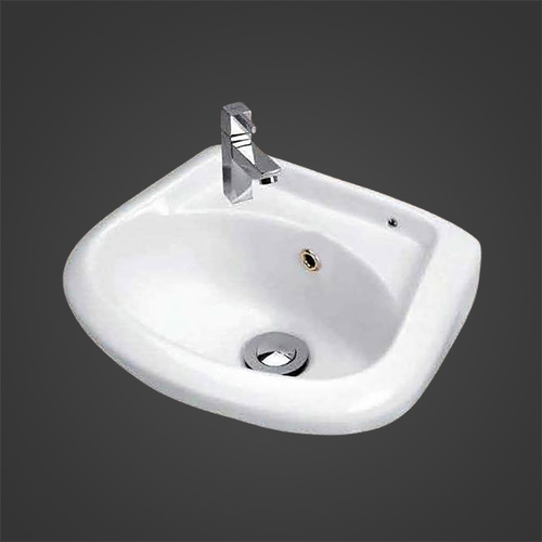 White 14 X 11 Wash Basin