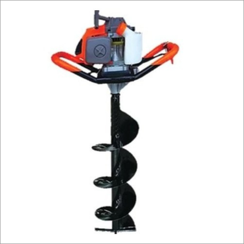 Heavy Duty Earth Auger 52CC Engine With 4 Inch Drill