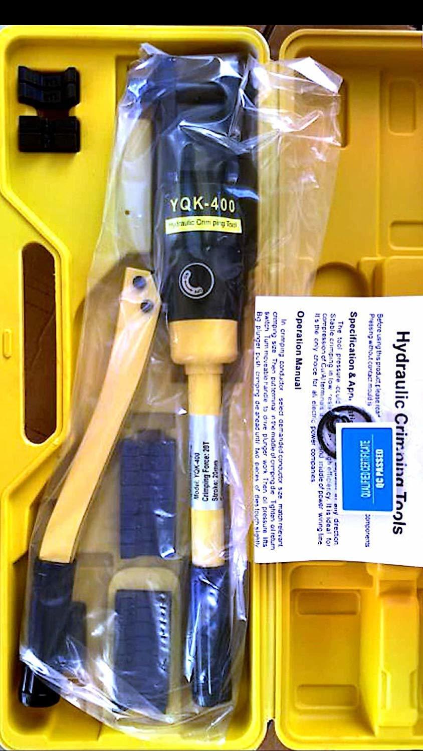 Yellow Yqk-400 Hydraulic Crimping Tool