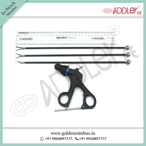 Brand New Addler Laparoscopic Grasper Set Of 3 With Handle Dimension(L*W*H): 5 X 5 X 10 Inch (In)