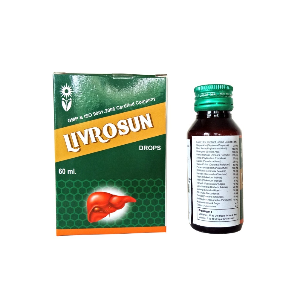 Ayrvedic Herbal Medicine Livrosun Drops Age Group: Suitable For All Ages