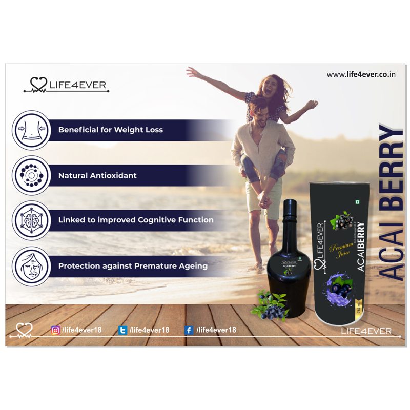 Rich In Omega 3 Acaiberry Juice 750 Ml