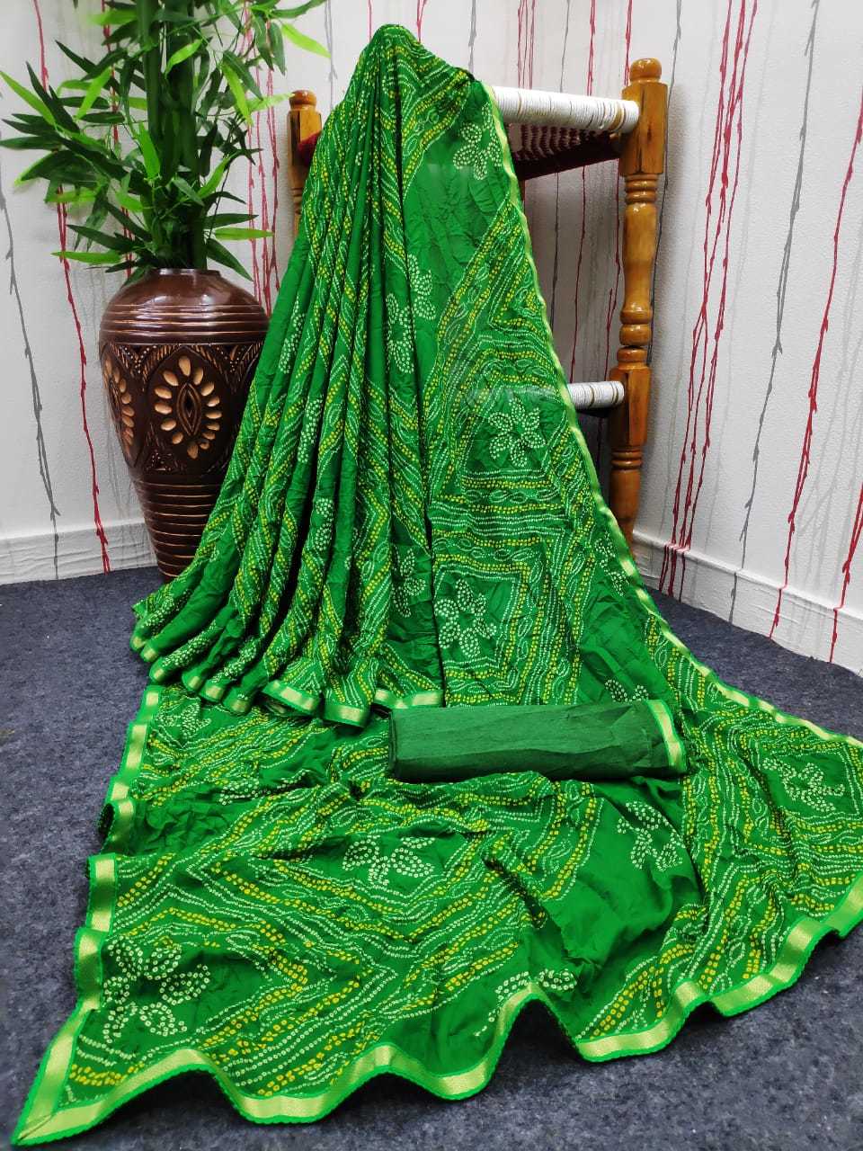 Indian Crush Silk Saree