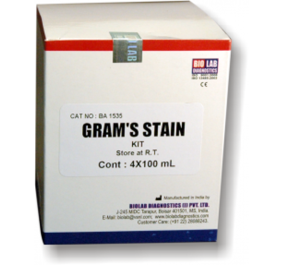 Gram Stain Kit - Premium Quality Reagents , Essential Tools For Microbial Analysis And Accurate Results